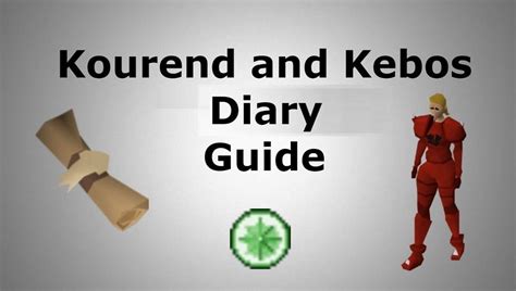 karamja diary osrs|kourend and kebos diary osrs.